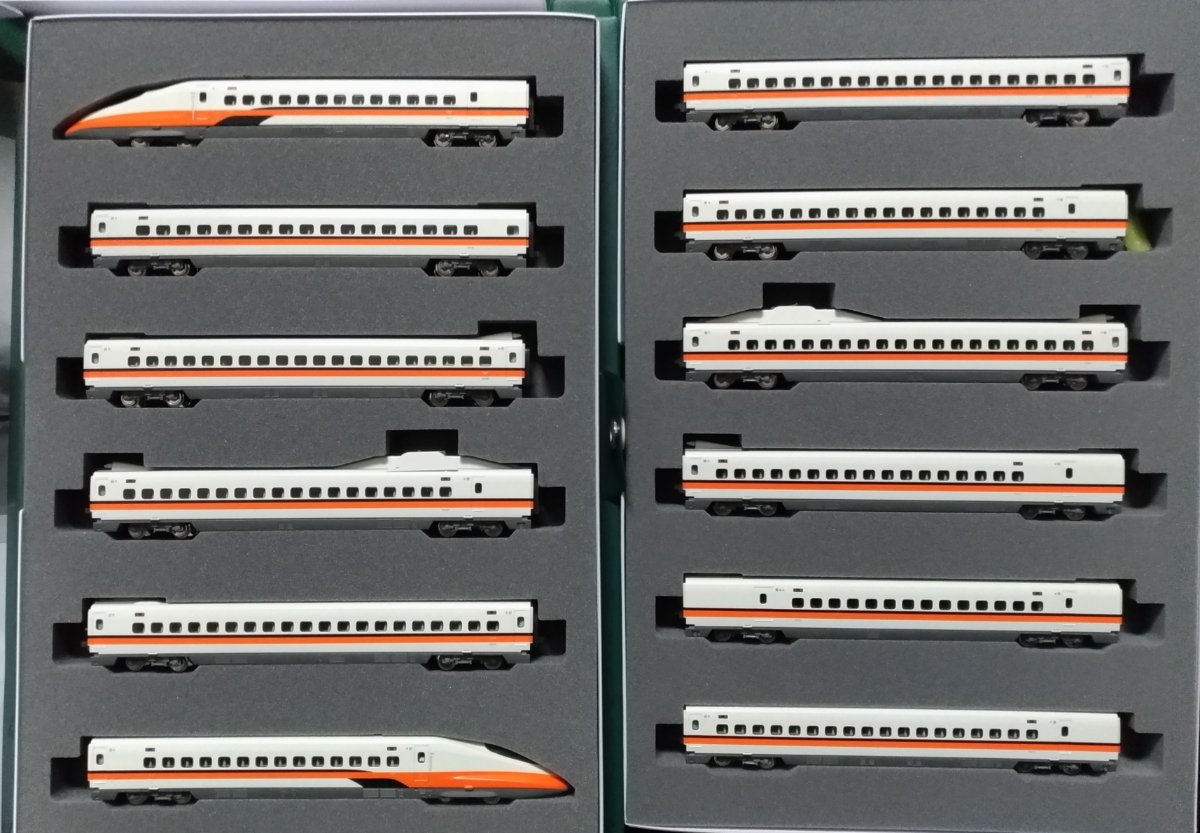 Amazon | KATO 10-1476・10-1477 台湾高鐵 700T 6両基本＋6両増結 12両