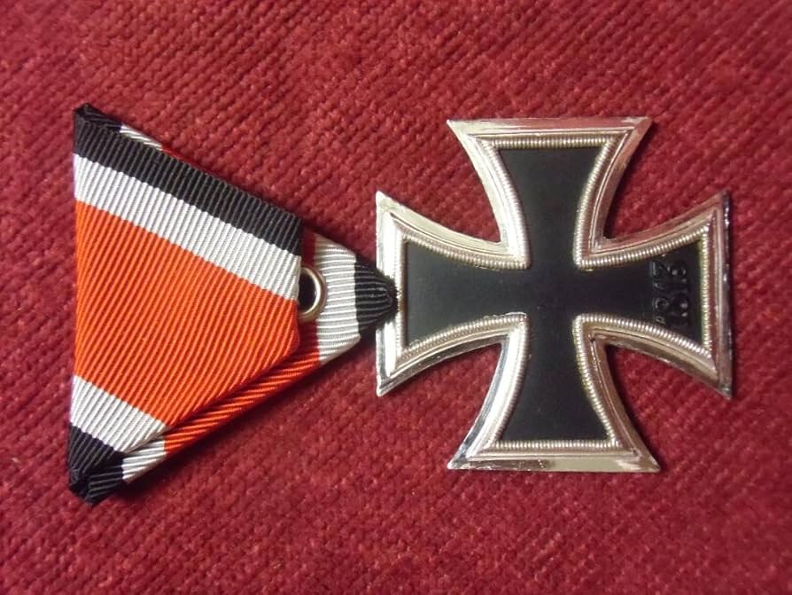 Amazon.co.jp: BWドイツ軍/連邦軍*1957年制定*鉄十字勲章2級(実物