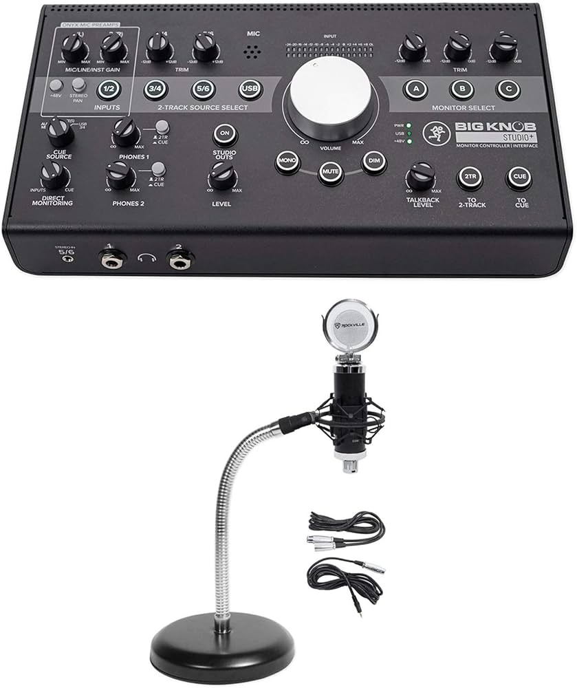 Amazon.com: Mackie Big Knob Studio + Plus Monitor Controller