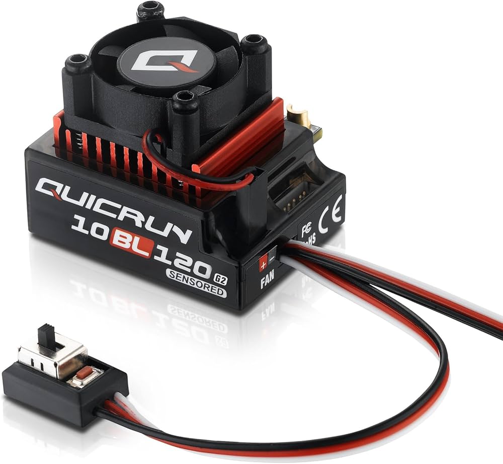Amazon.com: HOBBYWING QUICRUN 10BL120 SENSORED G2 : Toys & Games