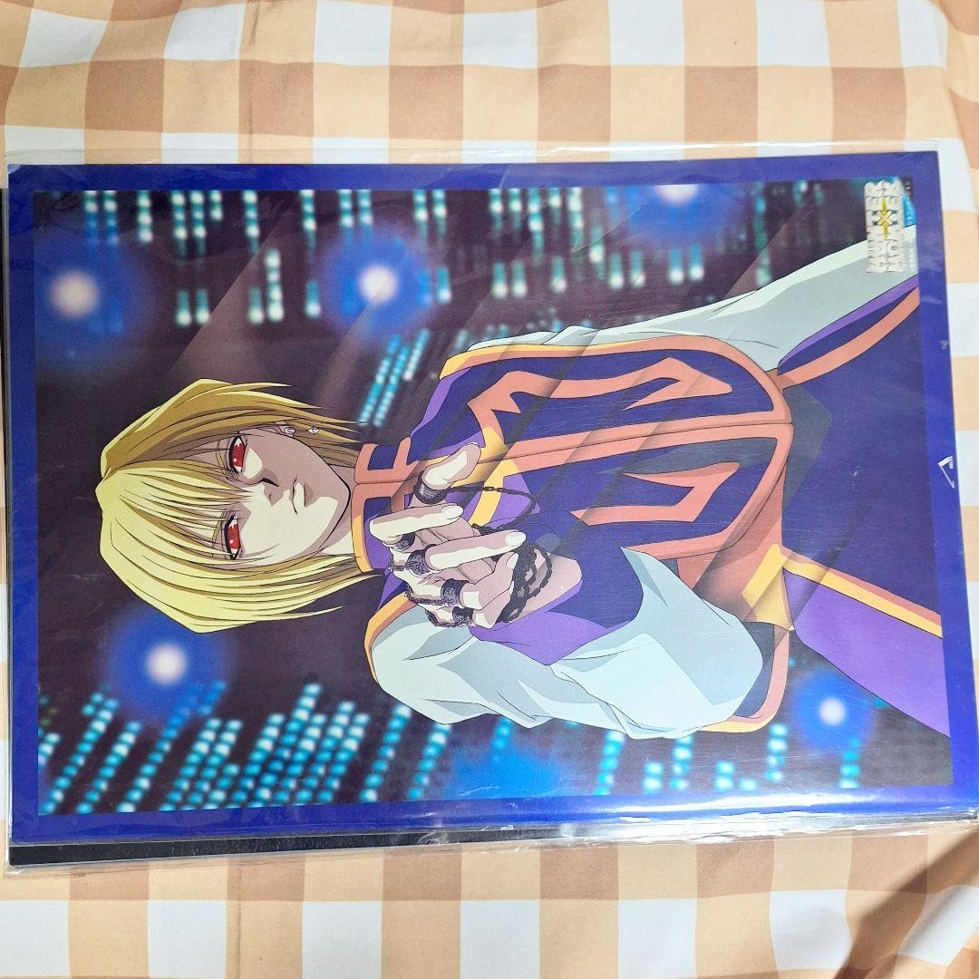 ハンターハンター クリスタルシート クラピカ2種、クロロ1種 計3種