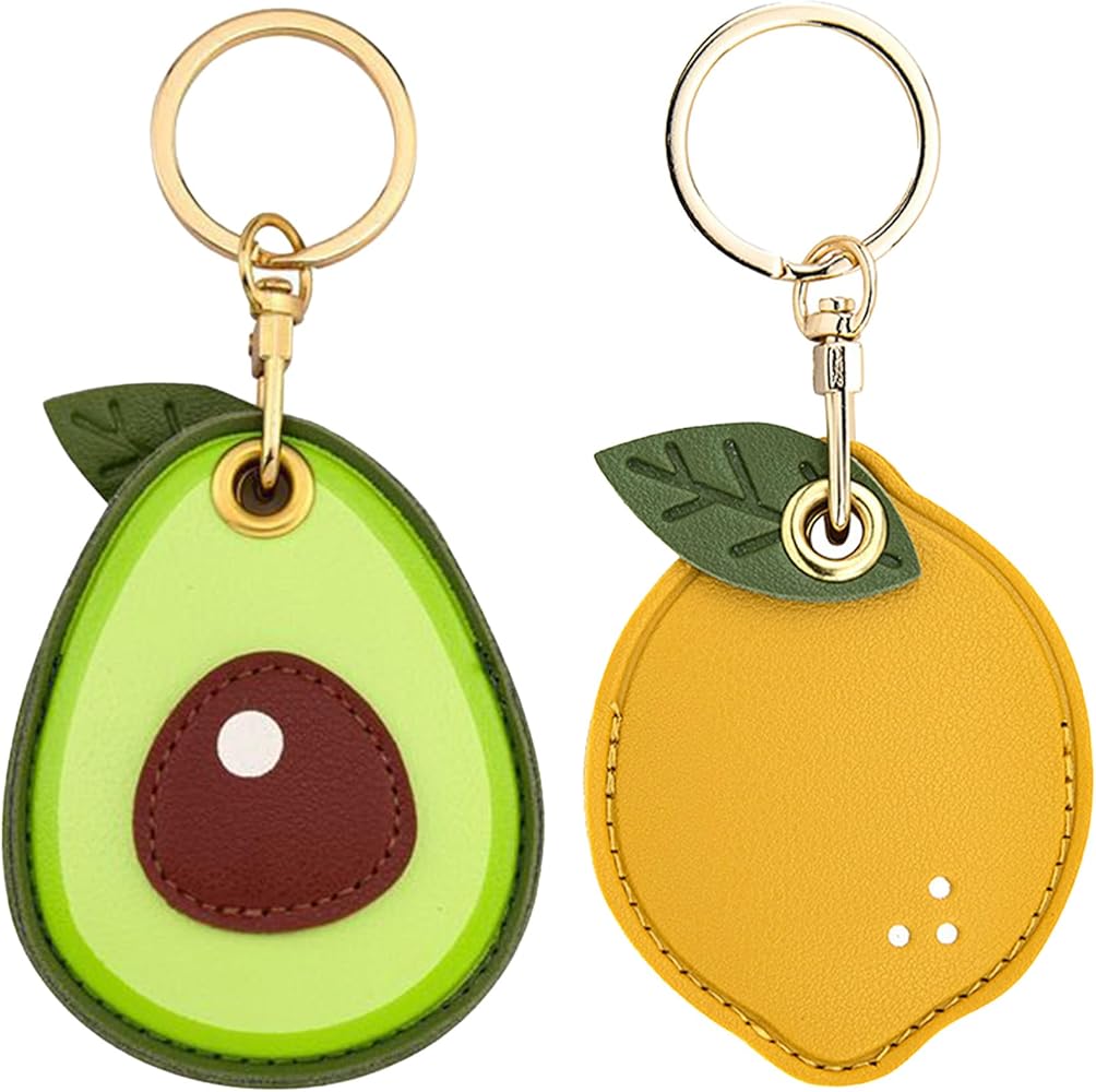 Amazon.co.jp: [Felimoa] キーホルダー 内ポケット付き アボカド