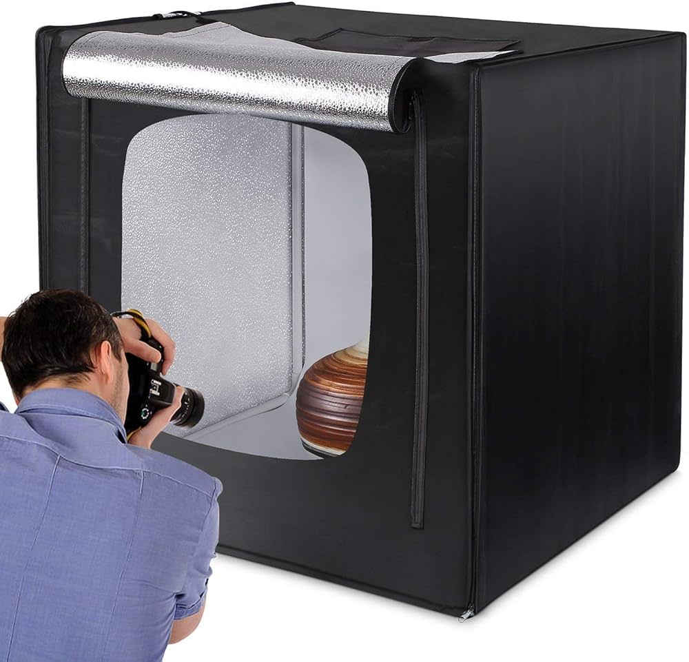 Amazon | 撮影ボックス 80cm - Amzdeal 撮影スタジオ 大型 撮影キット
