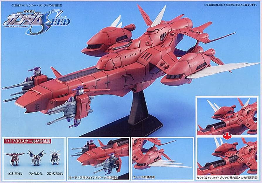 Amazon.com: Gundam EX-21 Eternal 1/1700 Scale Model Kit by Bandai