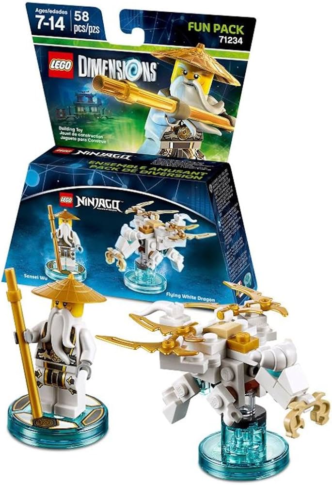 Amazon.com: WARNER Brothers Ninjago Sensei Wu Fun Pack - Lego