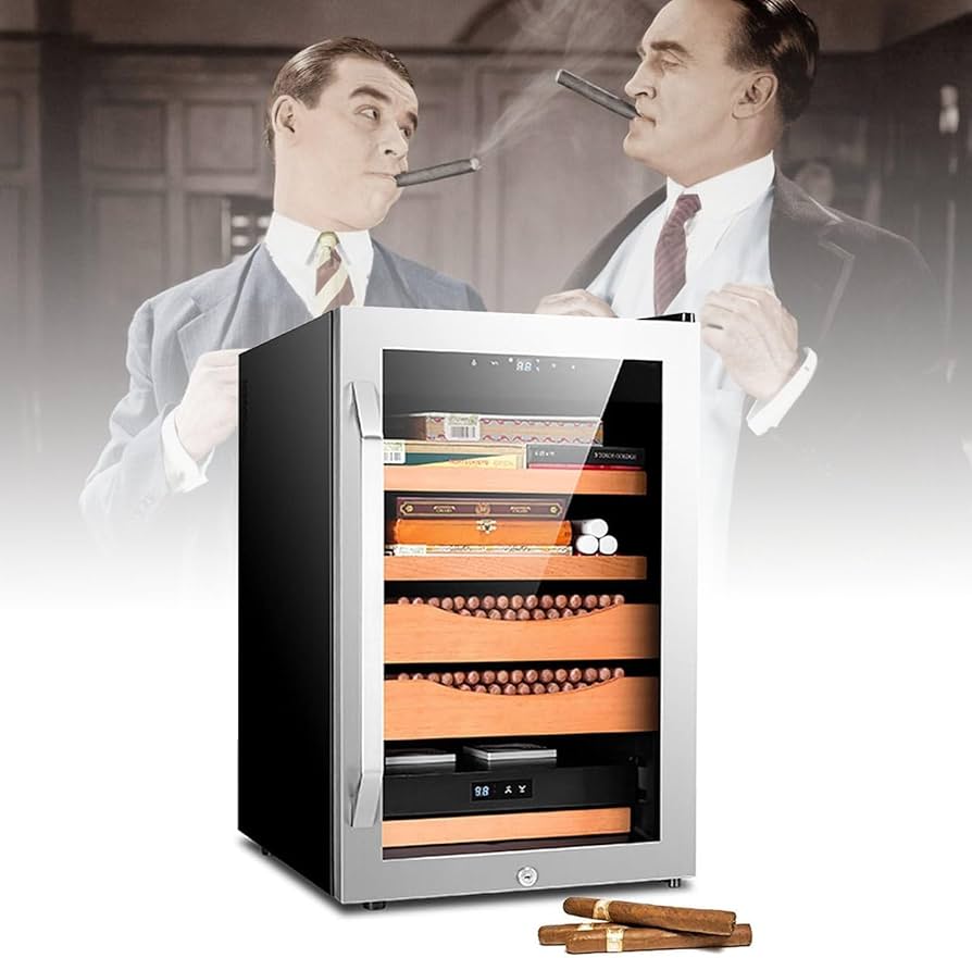 Amazon.co.jp: 葉巻 ヒュミドール キャビネット 70L シガー
