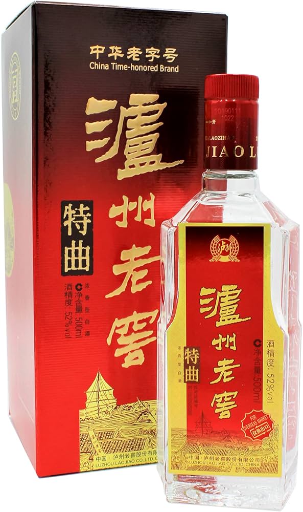 Amazon.co.jp: 瀘州老窖 (ろしゅうろうこう) 特曲 濃香型白酒 52度