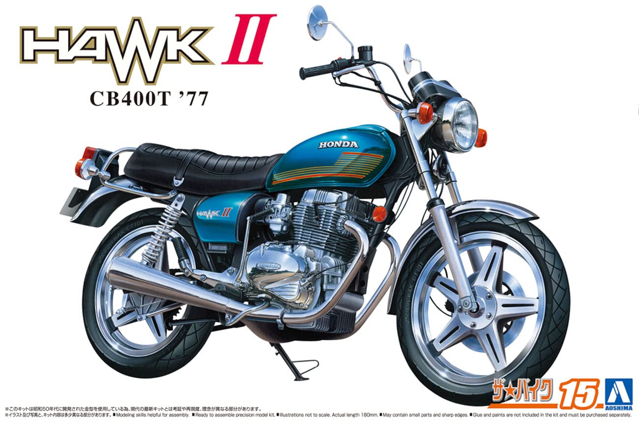 RY様専用』HONDA HAWK II プラモデル完成品（マイキーバブ仕様）東京