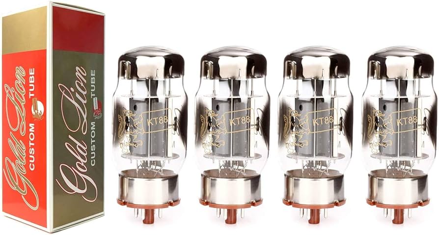 Amazon.co.jp: Genalex Gold Lion KT88 真空管 Power Vacuum Tube