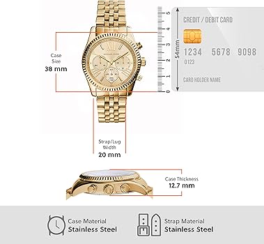 Amazon.co.jp: [マイケルコース] 腕時計 LEXINGTON MK7378 レディース