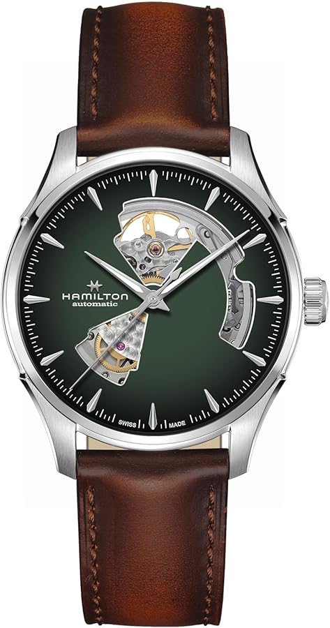 Amazon.com: Hamilton Jazzmaster Open Heart Automatic Men's Watch