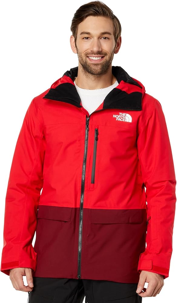 THE NORTH FACE Men's Sickline Insulated Ski Jacket, TNF Red