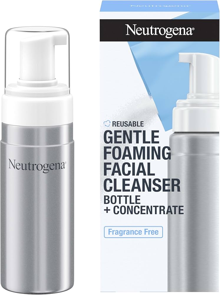 Amazon.com: Neutrogena Reusable Gentle Foaming Facial Cleanser