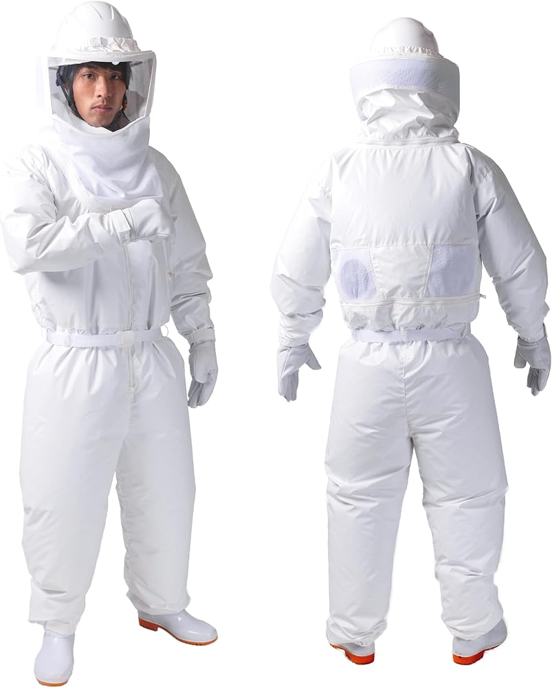 Amazon.co.jp: [ラプター] 公式 蜂防護服 LITE つなぎタイプ 空調