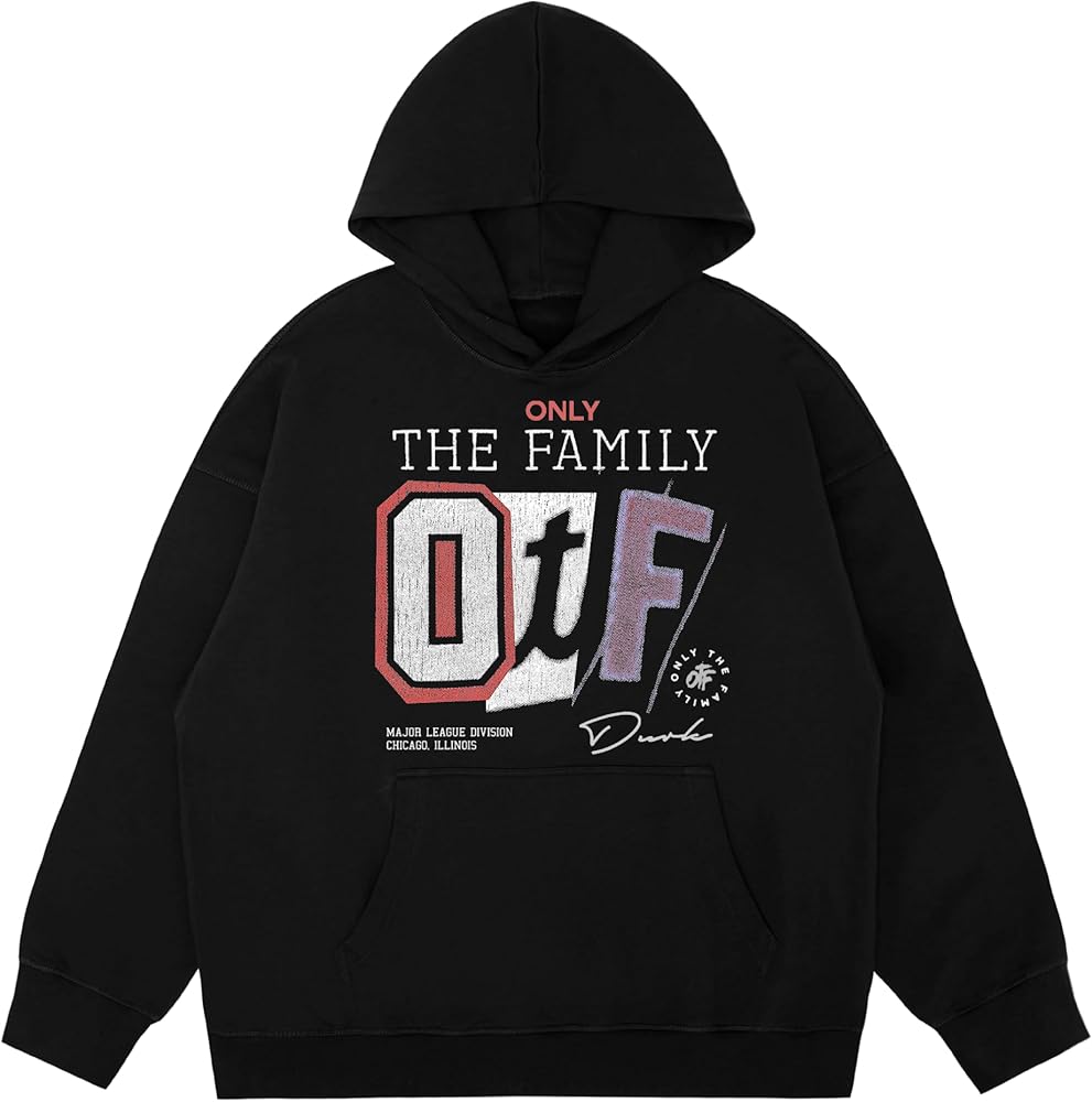 Amazon.com: Lil Durk OTF Major League Hoodie, Black, Medium