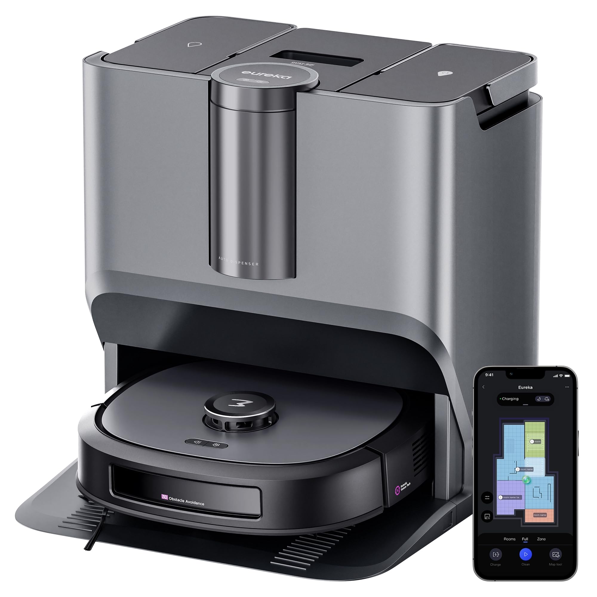 Amazon | EUREKA（ユーリカ） J20 ロボット掃除機 8000pa強力吸引 新型