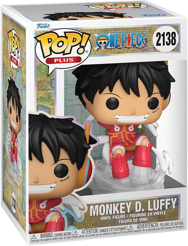 Amazon.com: Funko Pop! Plus: One Piece - Monkey D. Luffy - Egg Arc