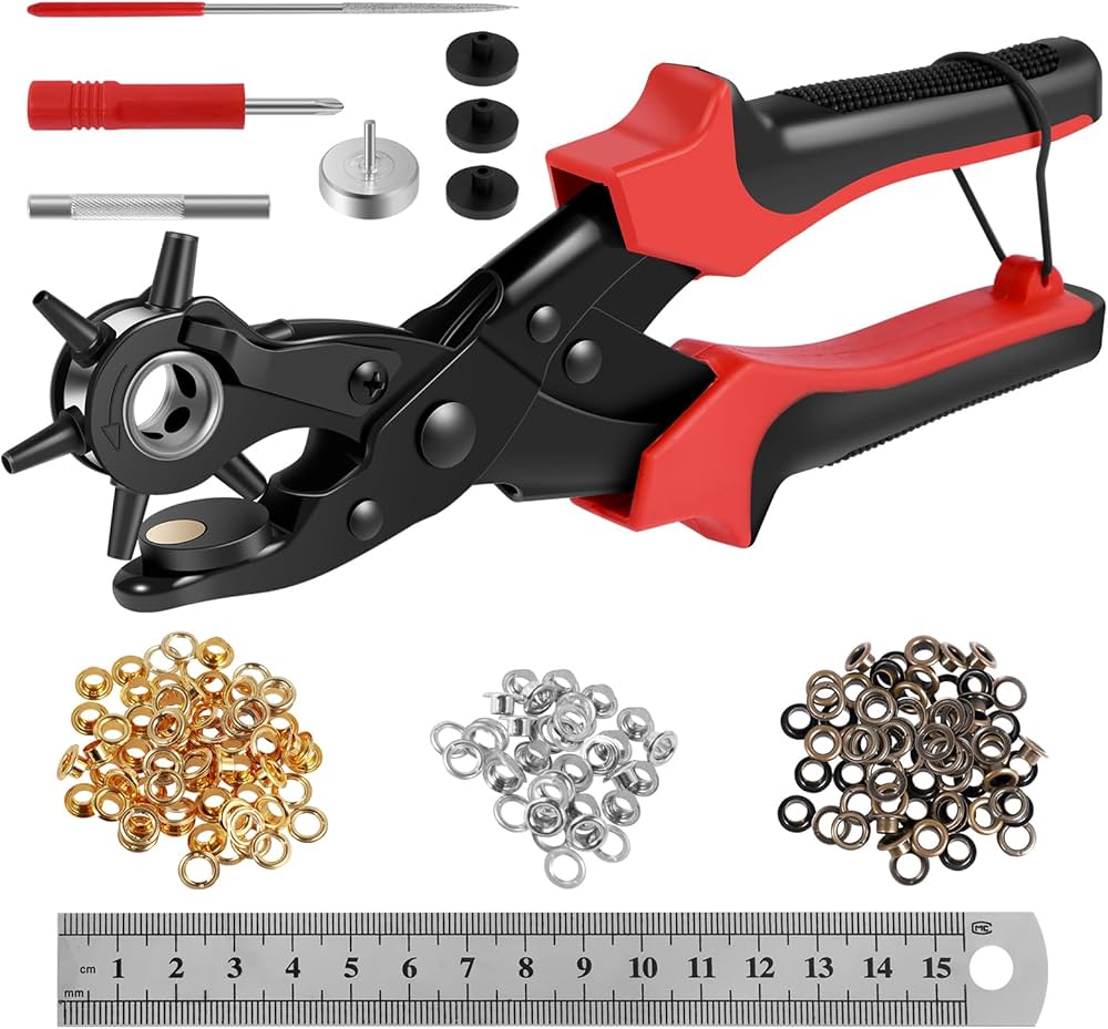 Amazon.co.jp: Powanfity パンチ 穴開け レザーパンチ 109点セット