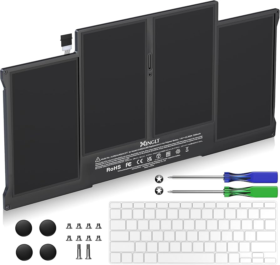 Amazon.com: XINGLT Replacement Laptop Battery for MacBook Air 13