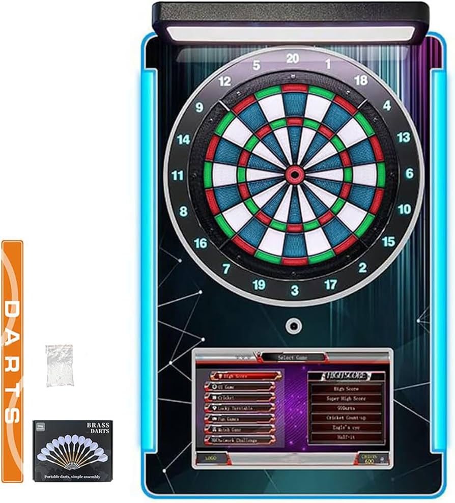 Amazon.co.jp: 商用電動デジタルダーツボード、15.5インチスマート