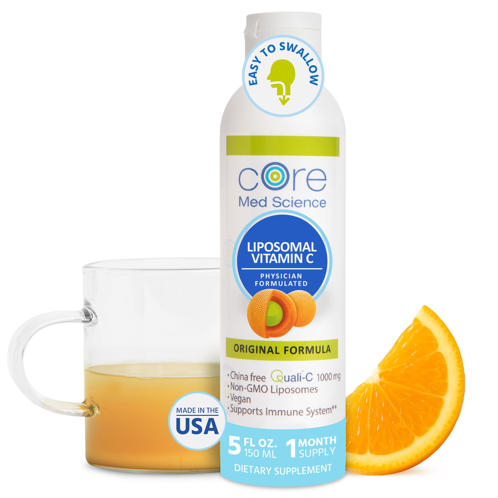 Amazon.com: Core Med Science Liposomal Vitamin C 1000mg Liquid
