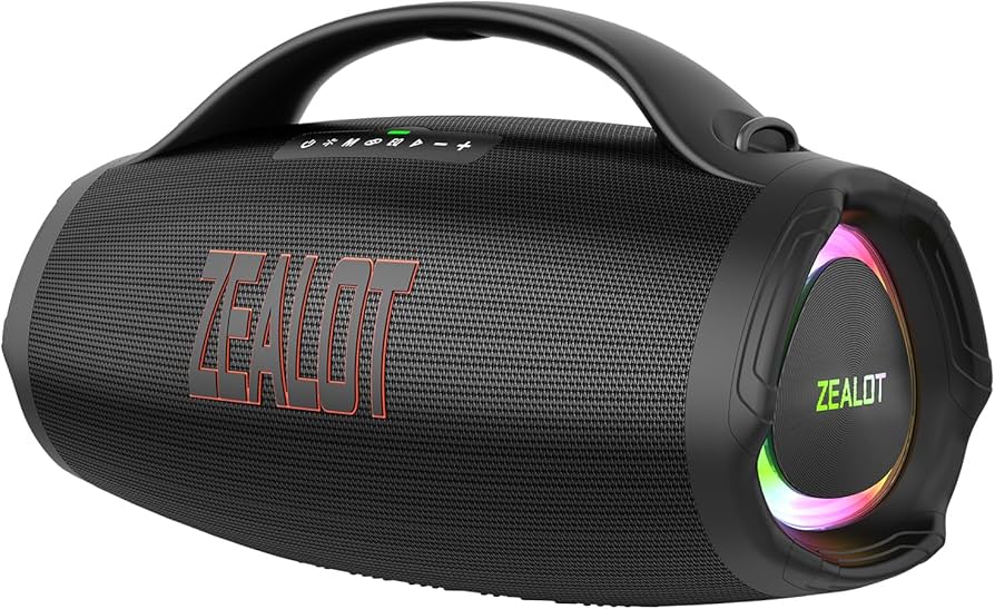 Amazon.com: ZEALOT Portable Bluetooth Speaker, 160W RMS Speaker