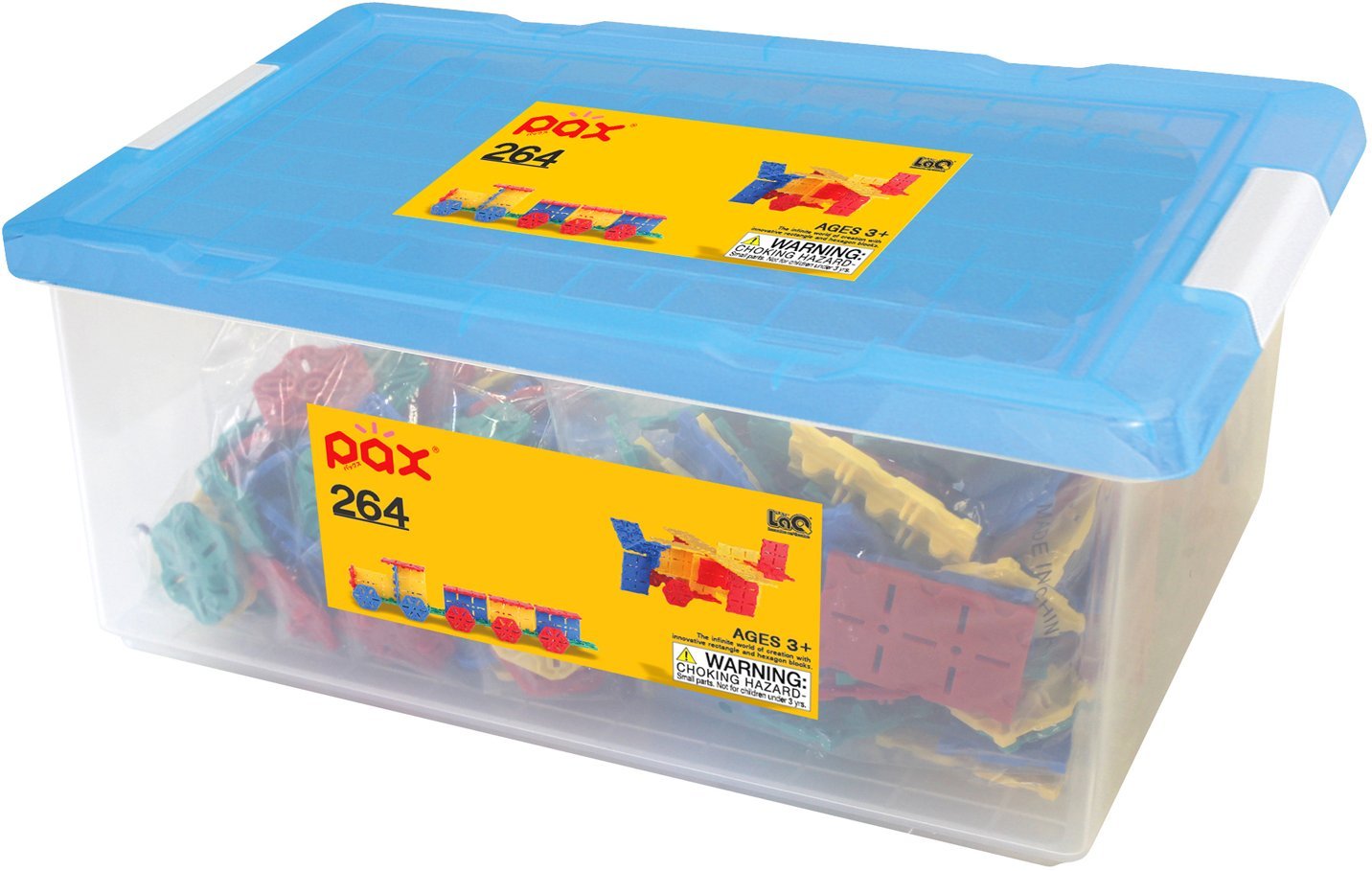 Amazon.co.jp: YOSHIRITSU ラキュー (LaQ) パックス 264 6041 : おもちゃ