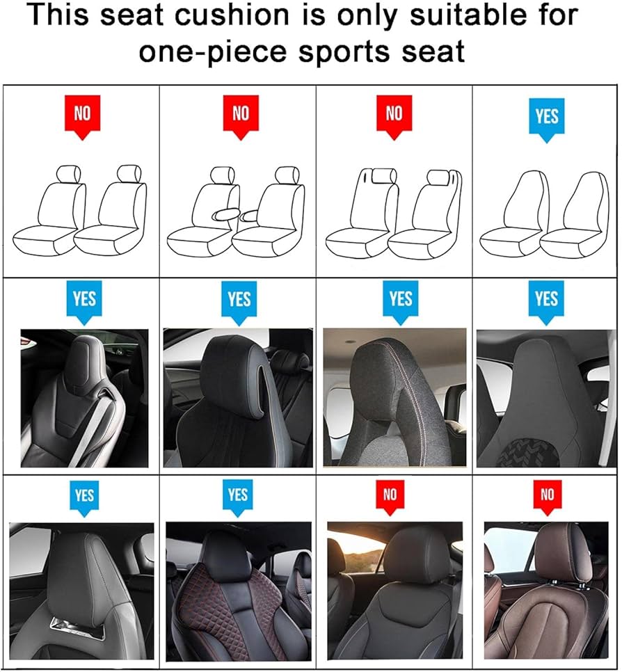 Amazon.com: LAVLEM Car Seat Cover Compatible with Nissan 370Z