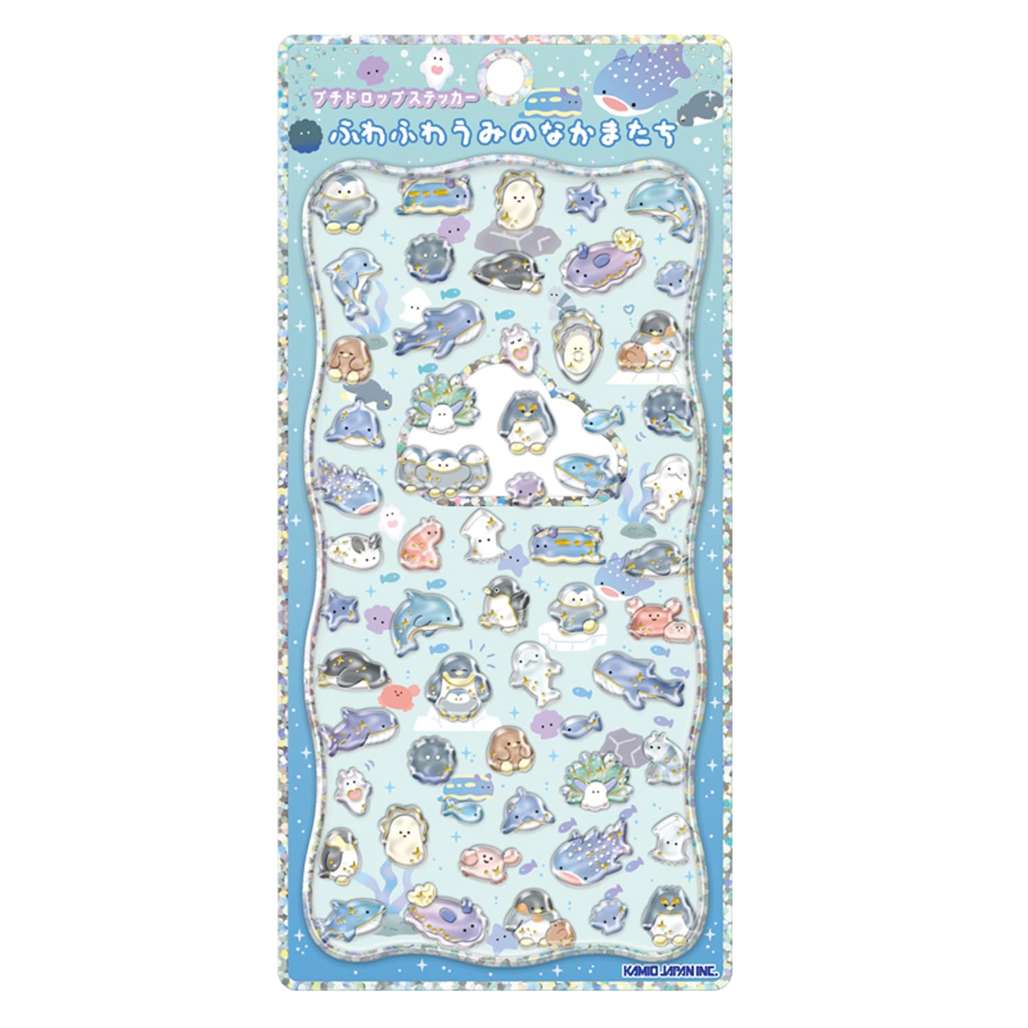 Amazon | カミオジャパン ステッカー プチドロップステッカー ふわふわ