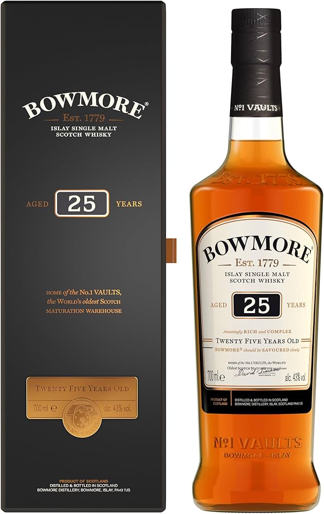 Amazon.co.jp: シングルモルトウイスキー ボウモア25年 [ ウイスキー