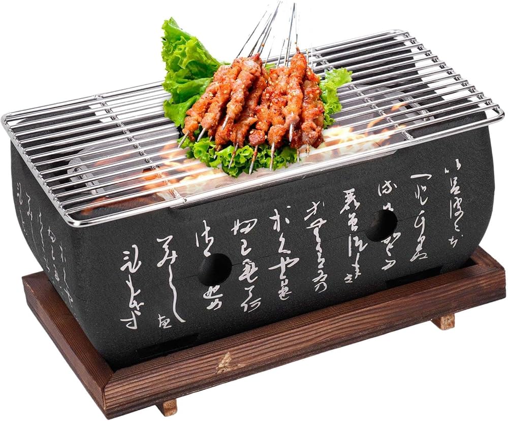 Amazon | ファイヤーピット 焼き台 焚き火台 炭焼き バーベキュー
