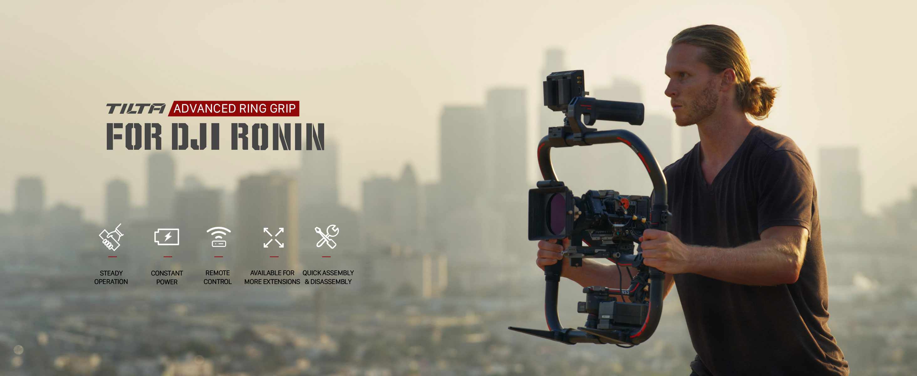 Amazon.com : Tilta Advanced Ring Grip Compatible with DJI RS2, RS3