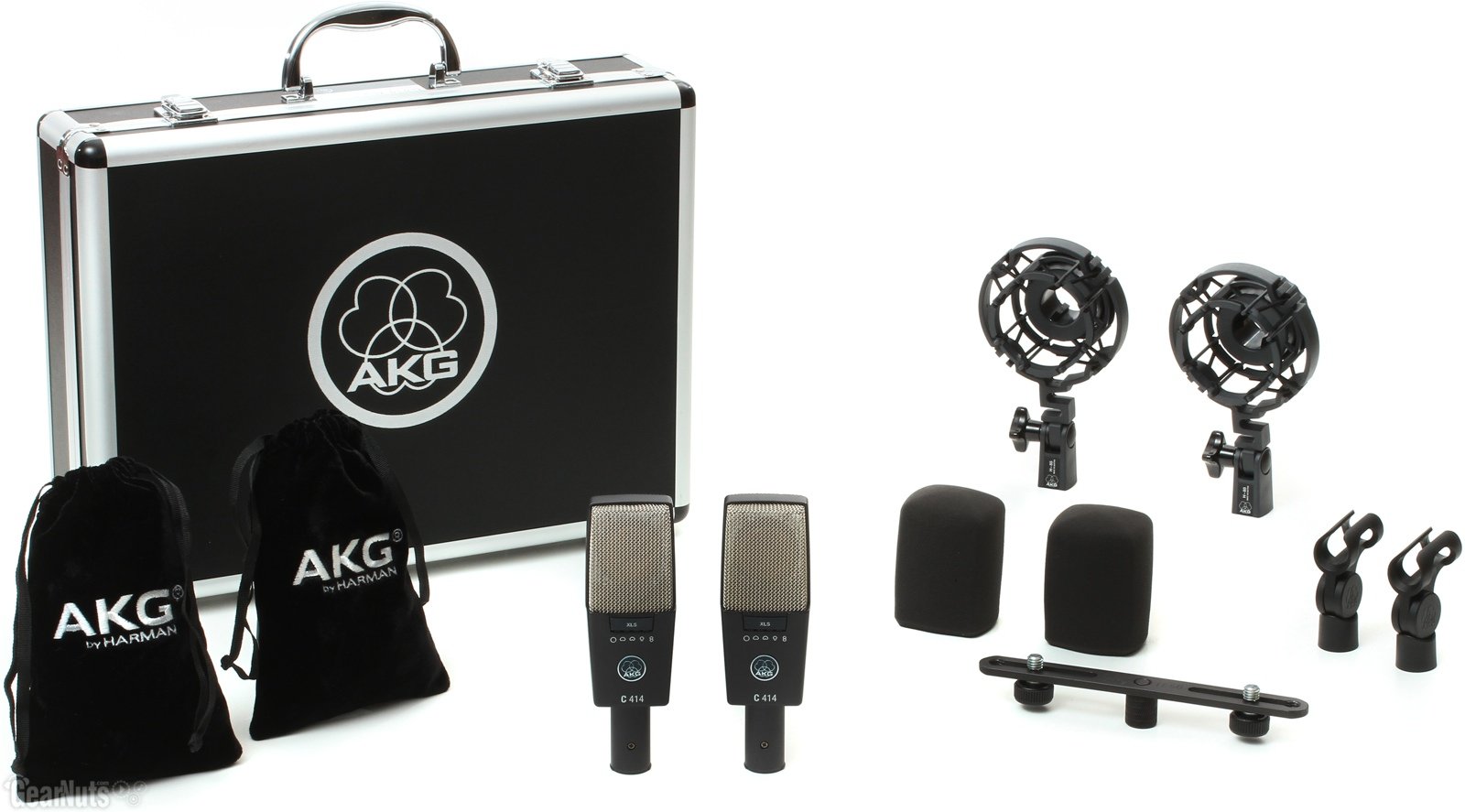 Amazon.co.jp: AKG コンデンサーマイク C414 XLS ステレオペアセット C