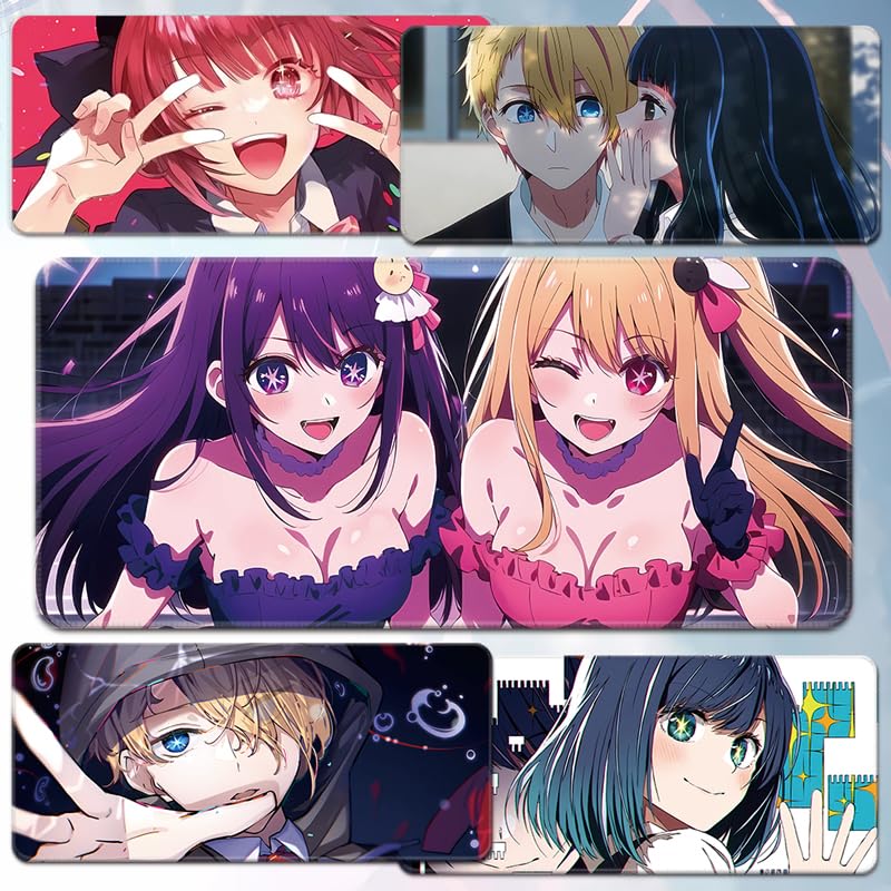 Amazon.co.jp: 推しの子 マウスパッド 星野アイ アクア ルビー 有馬