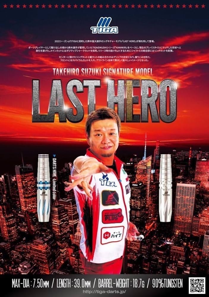 Amazon.co.jp: TIGA ティガ LAST HERO ラストヒーロー 2A 鈴木猛大選手