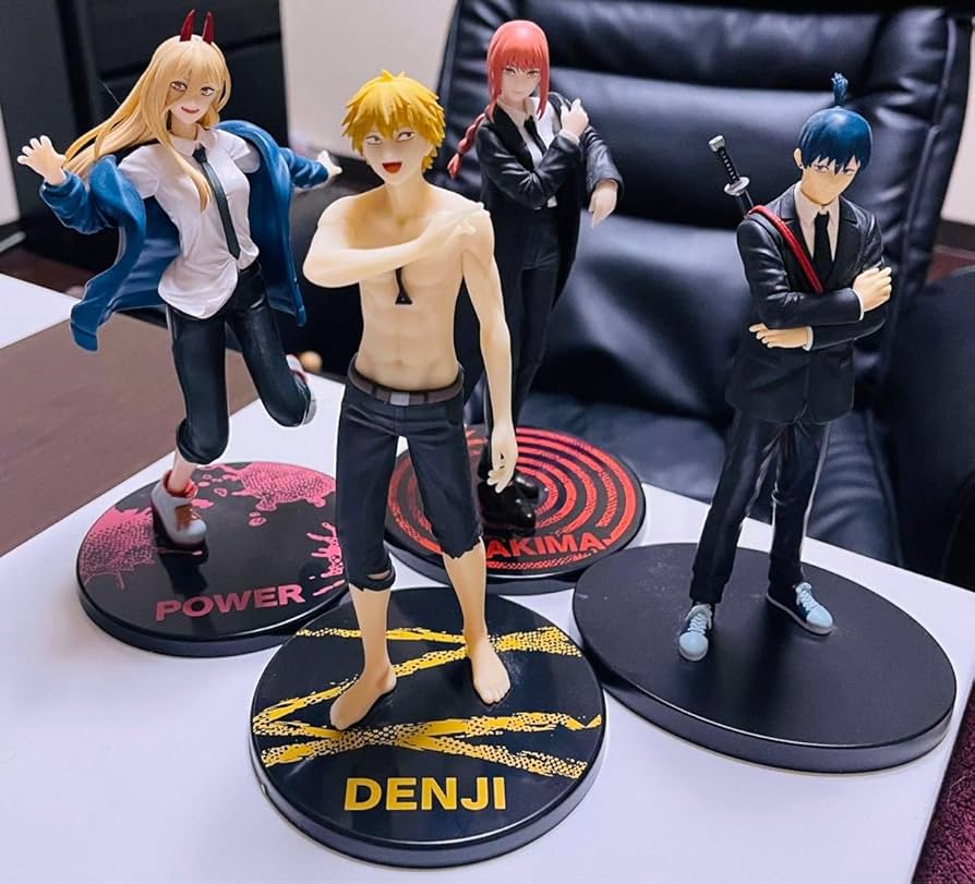 Amazon.co.jp: 箱無し チェンソーマン プライズフィギュア 4体セット