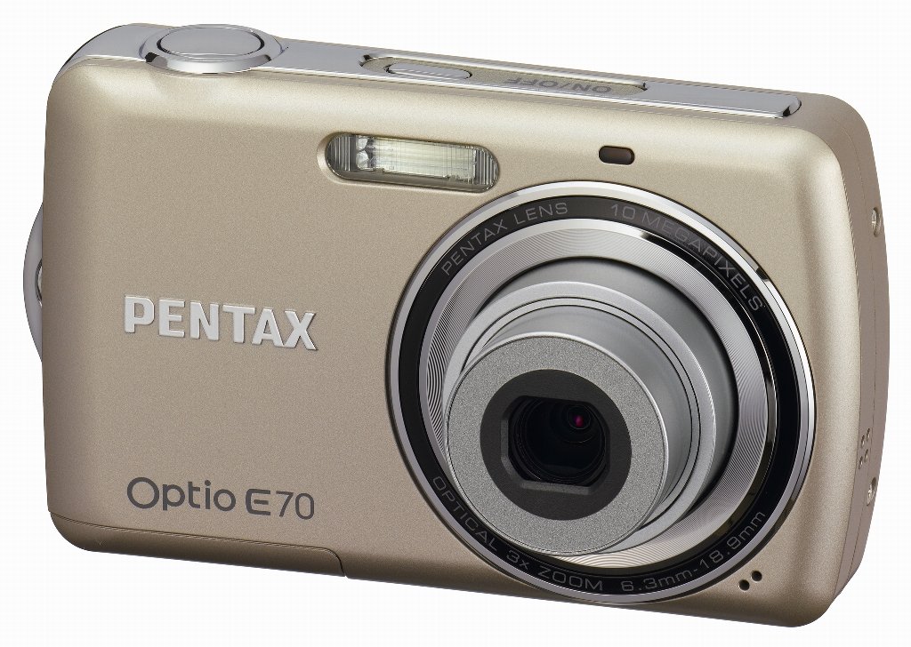 Amazon | PENTAX デジタルカメラ OPTIO (オプティオ) E70 シャンパン
