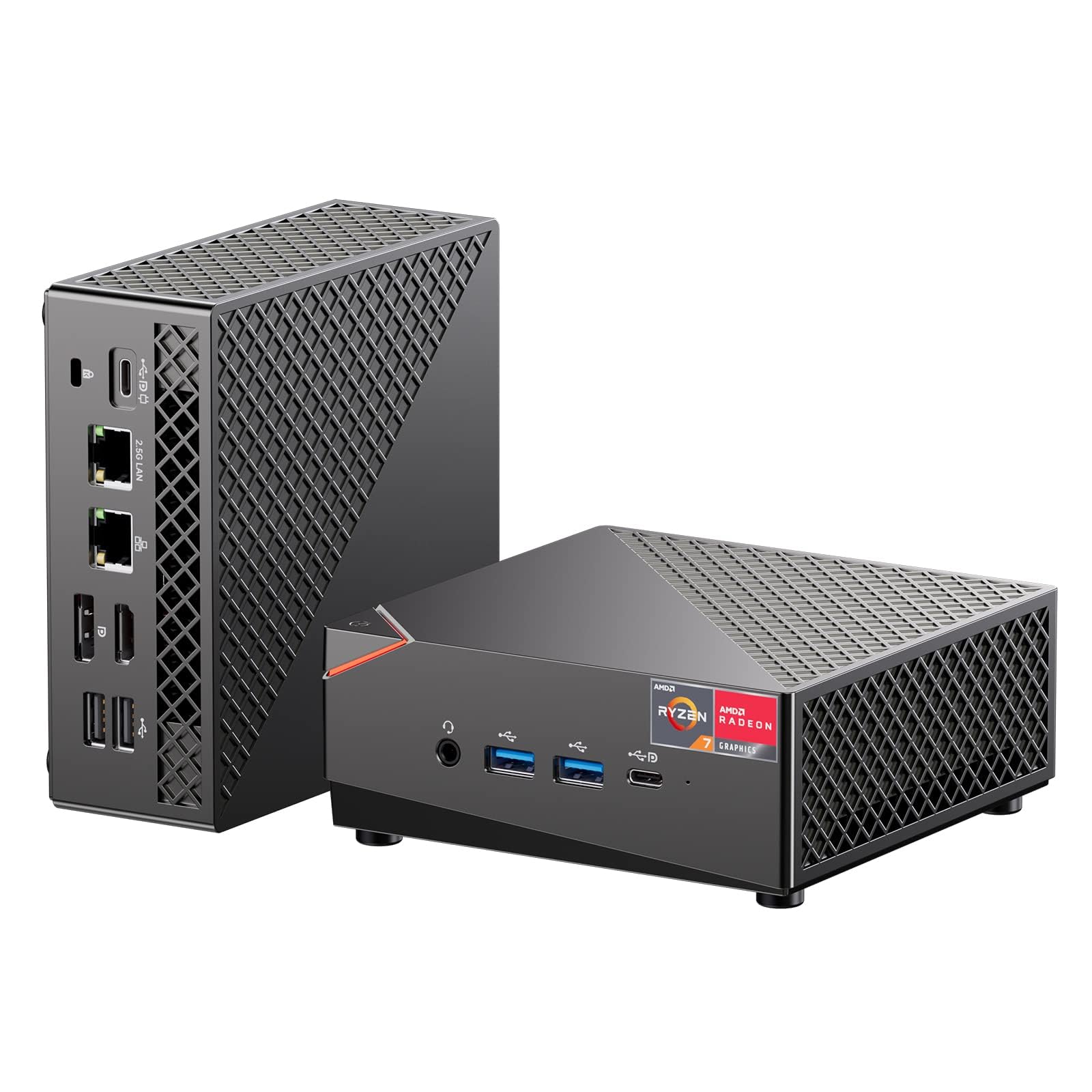 SkyBarium Mini PC AMD Ryzen 7 5700U 16 GB DDR4+512 GB SSD (hasta 4.0