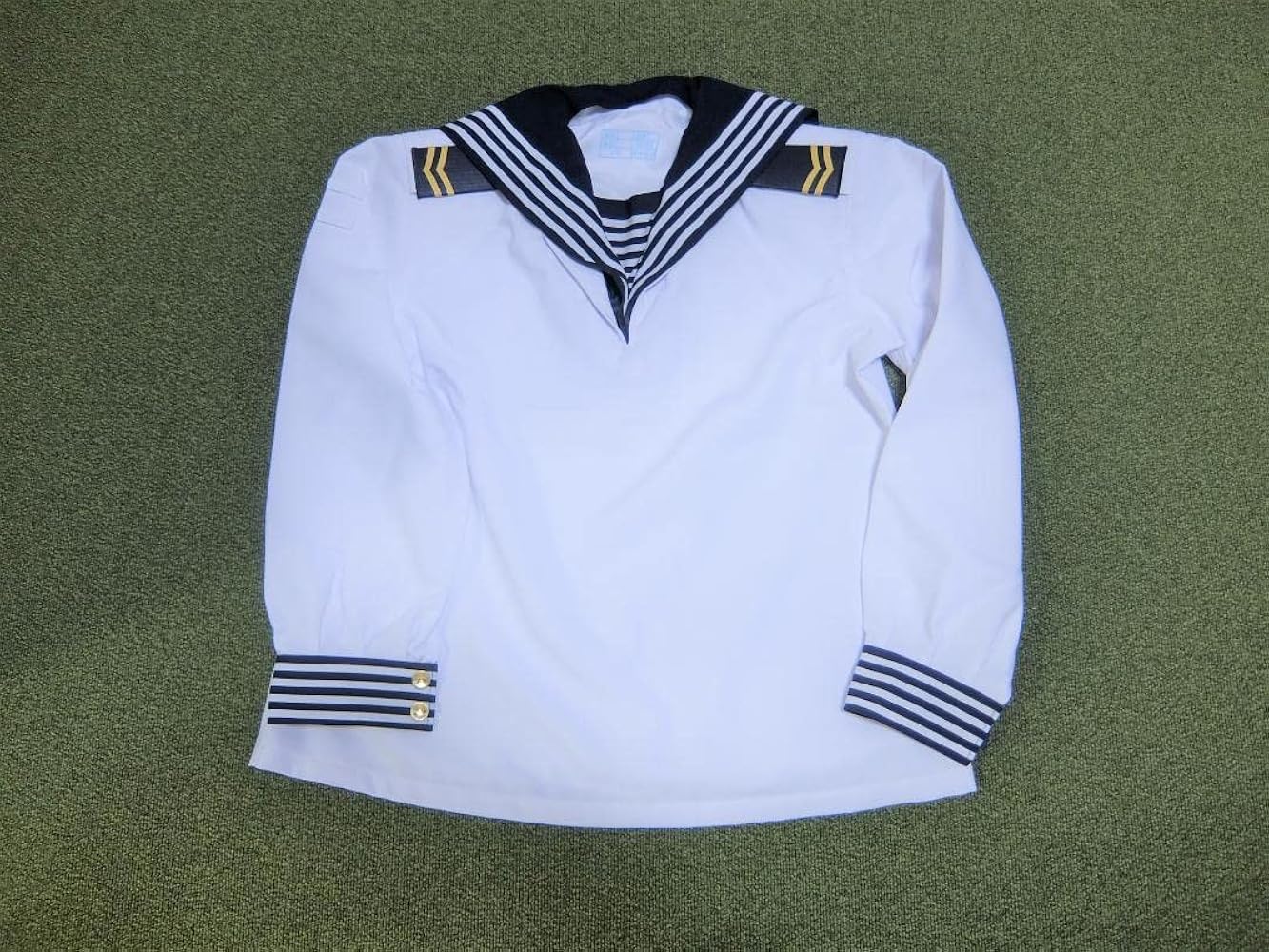 Amazon.co.jp: 中国人民解放軍 海軍 87式 水兵服 夏制服 Mサイズ 上衣