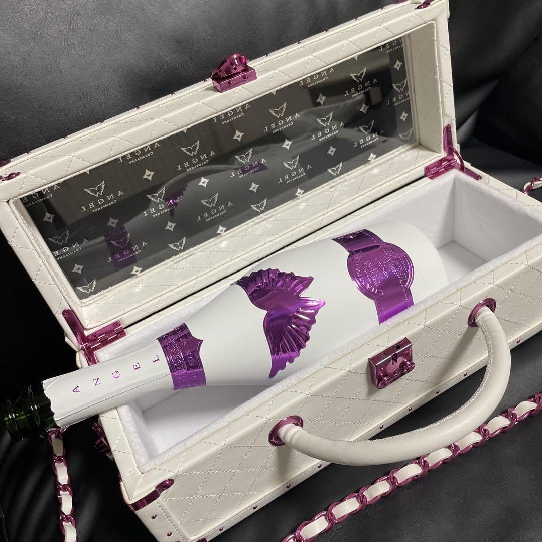 Amazon.co.jp: エンジェルシャンパン ドゥミセック ロゼホワイト