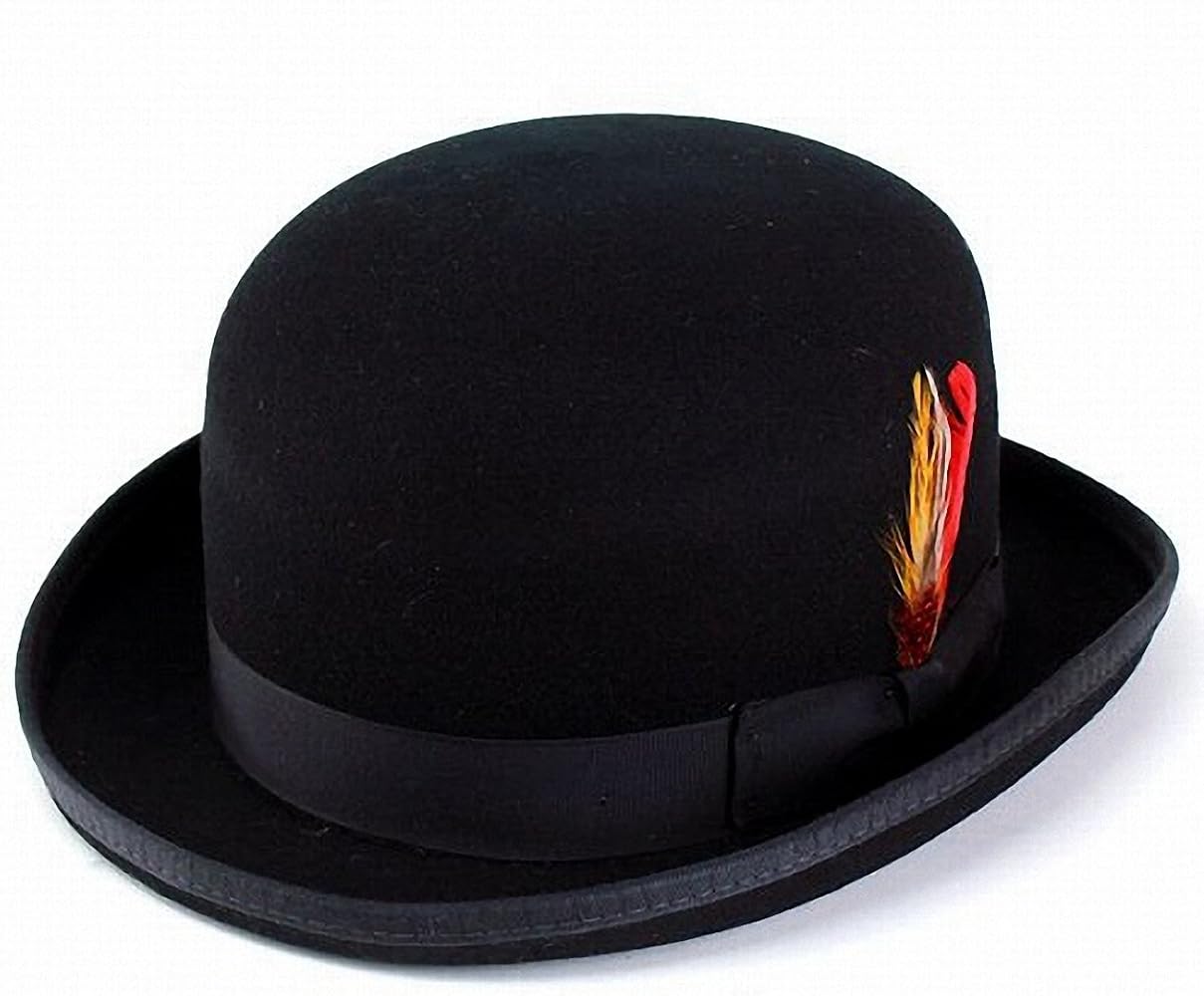Amazon | ニューヨークハット 帽子 メンズ ボーラーハット フェルト