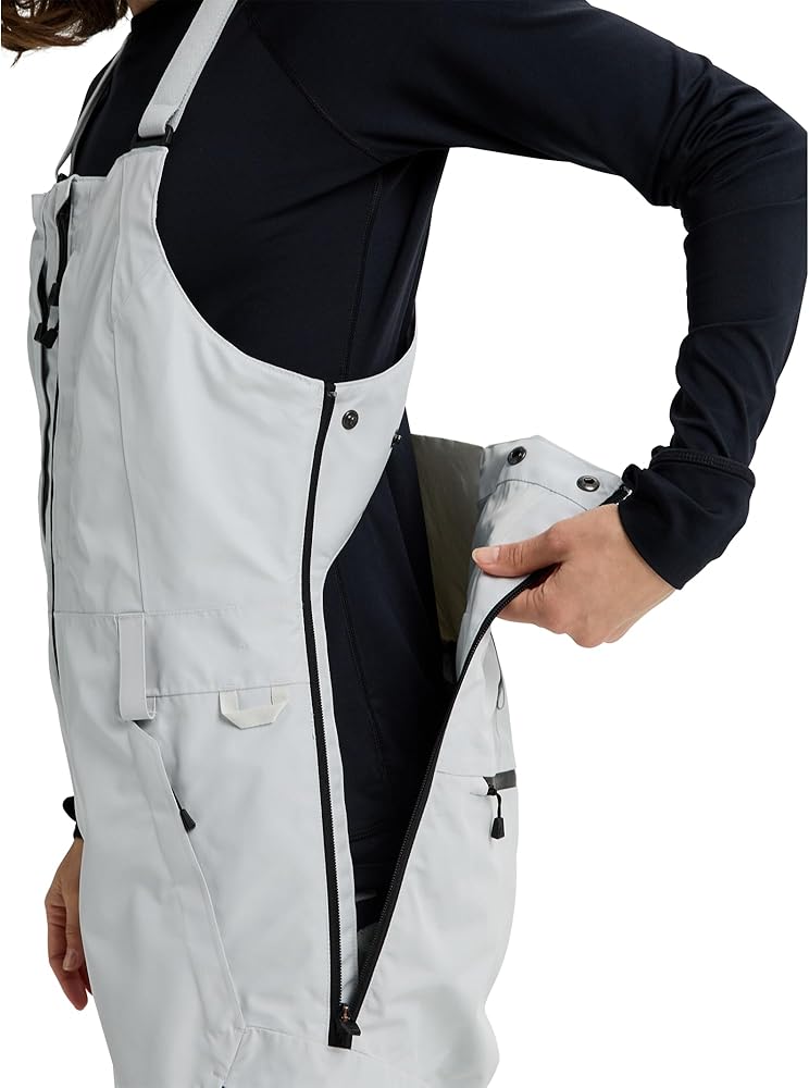 Amazon.com: Burton Women's Reserve GORE-TEX 2L Bib Pants – Gray