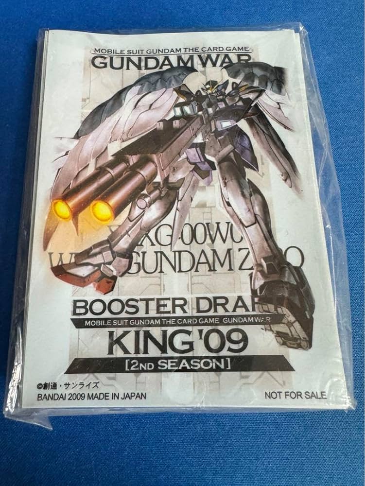 説明必読 ガンダムウォー スリーブ ウイングガンダム 説明必読