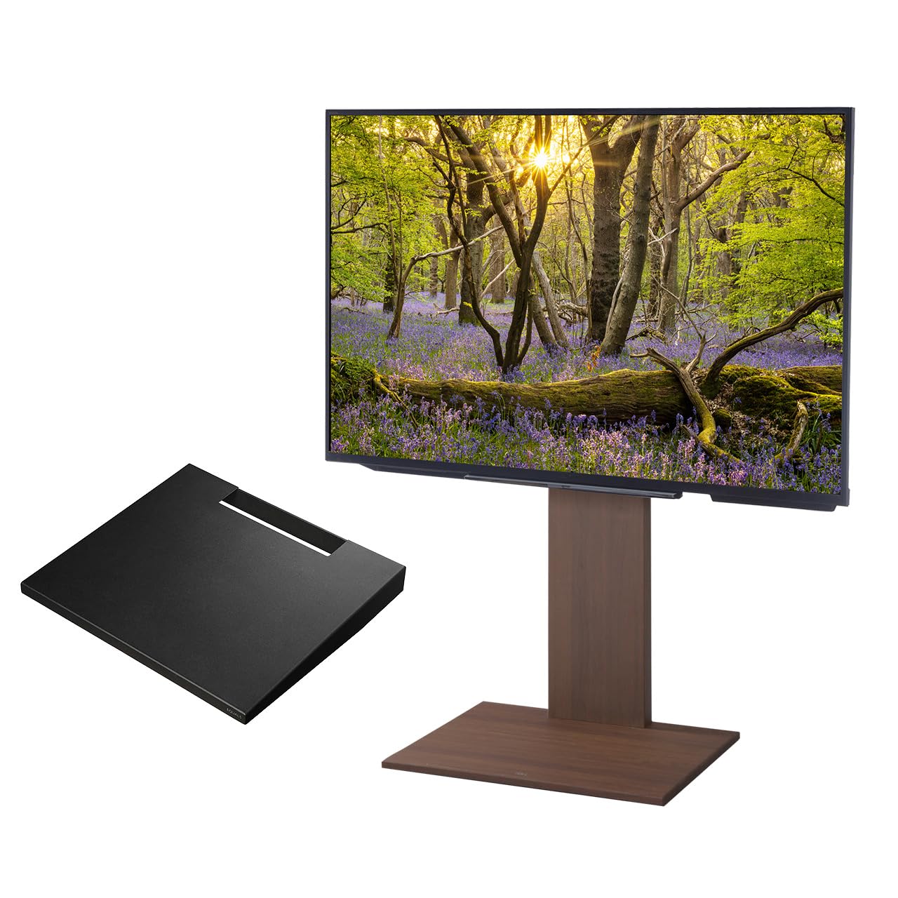 Amazon.co.jp: EQUALS イコールズ テレビ台 壁寄せテレビスタンド WALL