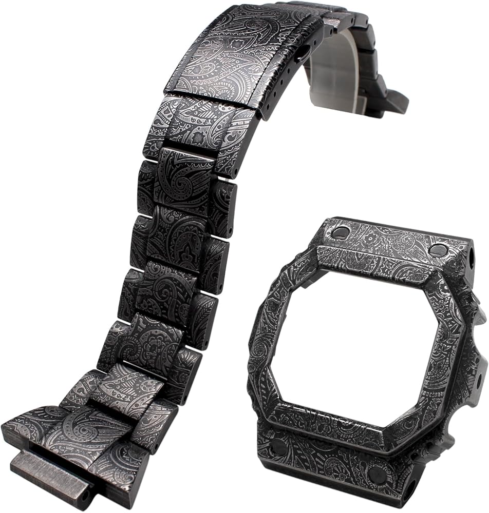 Metal Watchband With Watch Case For Casio For G-shock GX56 GX-56BB