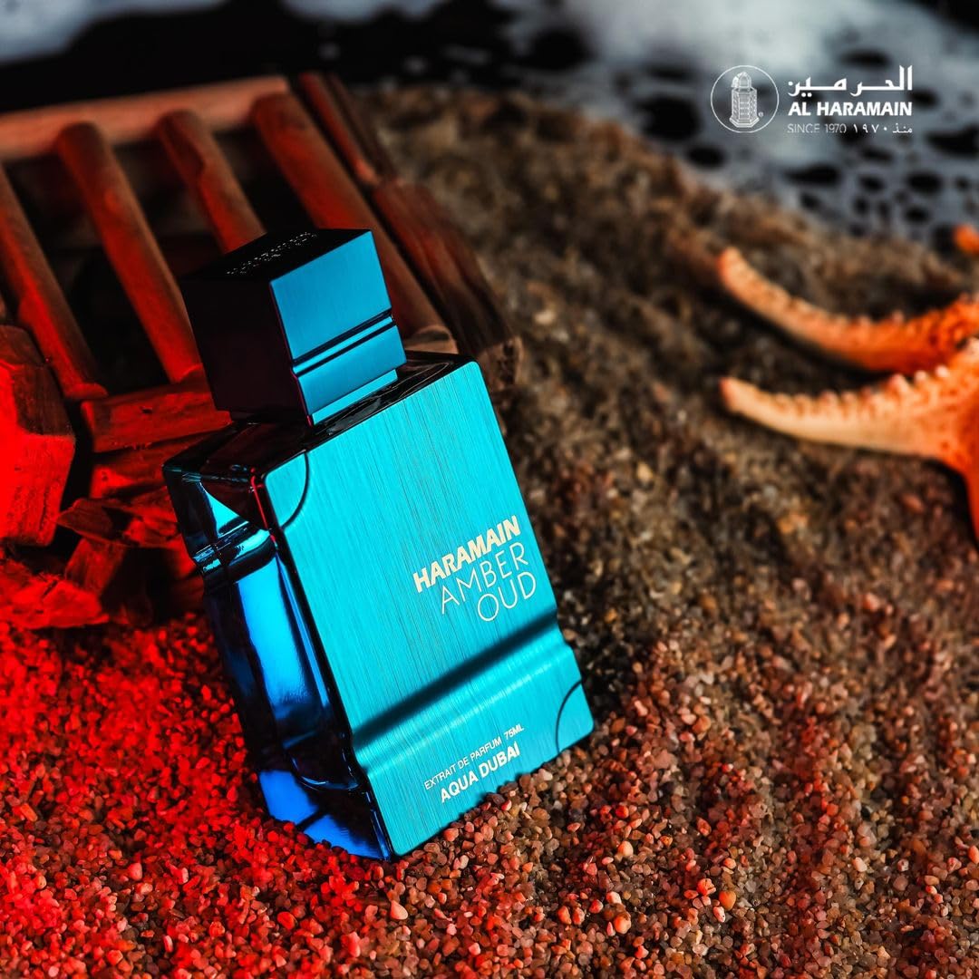 Amazon.com: Al Haramain Amber Oud - Aqua Dubai - Cologne for Men