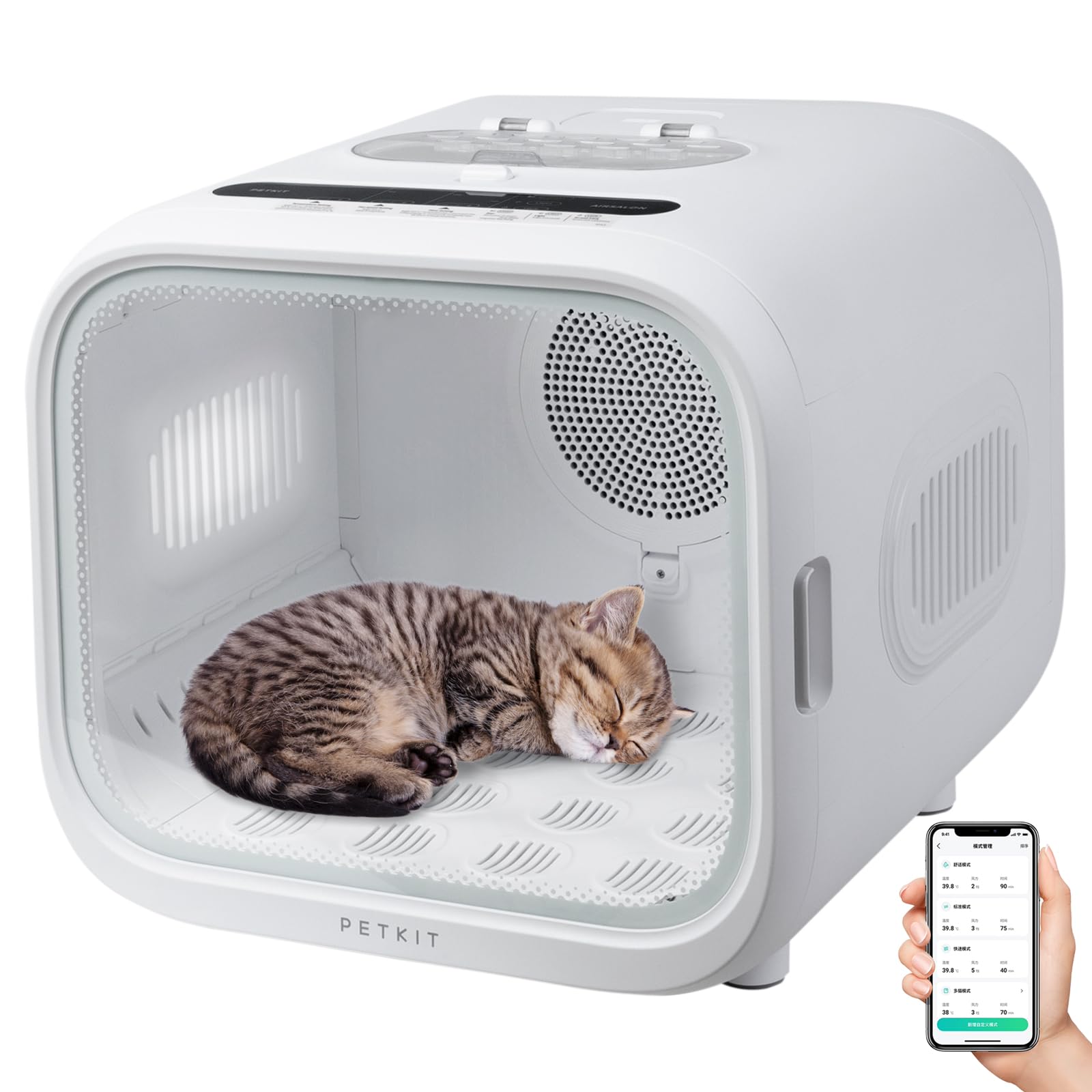 Amazon.co.jp: 【PETKIT】ペットドライルーム ペットドライヤー ペット