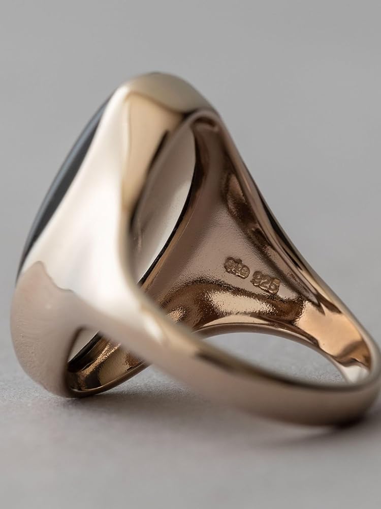 Amazon | (エテ) ete [リキッドロウ] スモーキークォーツ リング