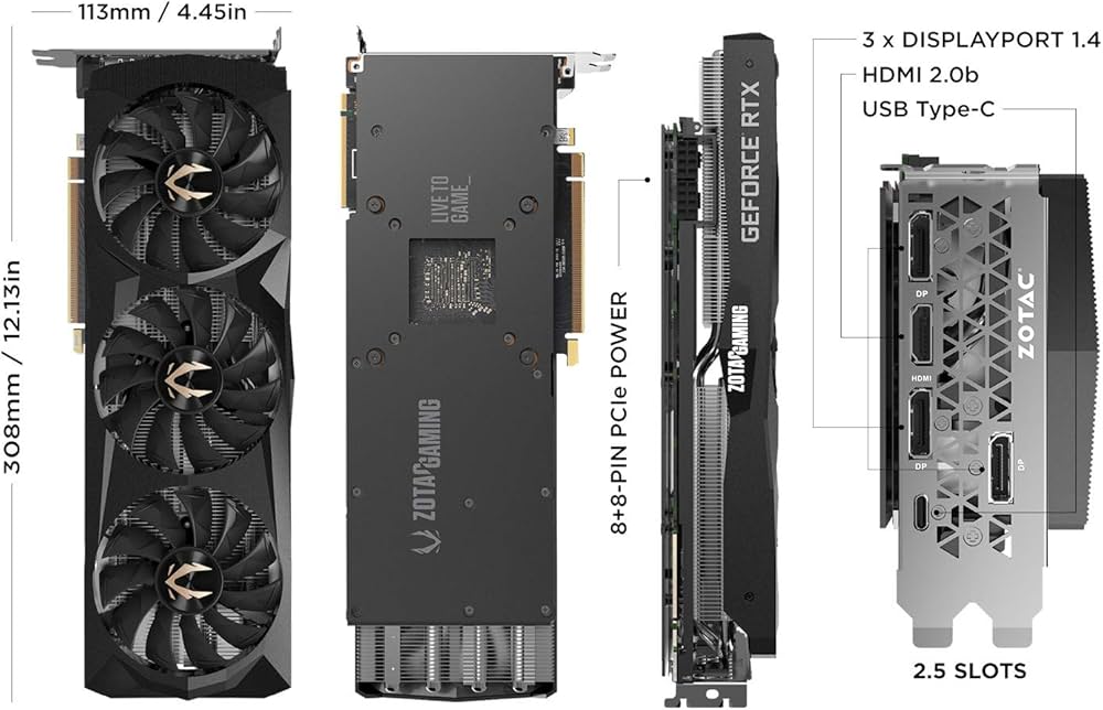 Amazon.in: Buy ZOTAC GAMING GeForce RTX 2080 Ti Triple Fan 11GB