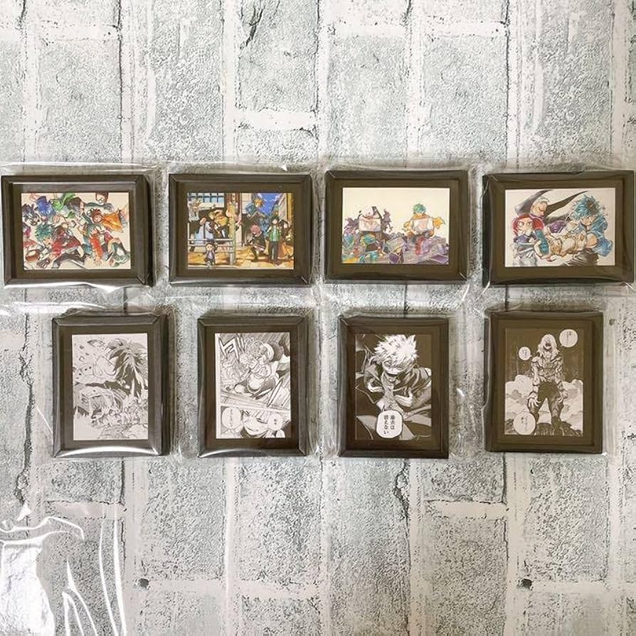 Amazon.co.jp: 僕のヒーローアカデミア コマコレ 第2弾 ヒロアカ展 8個